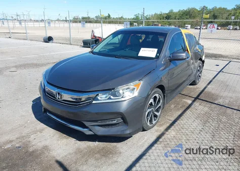 2017 Honda Accord Ex-L V6 from USA, damaged, VIN 1HGCR3F81HA010545